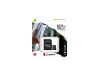Kingston  Cartão Memória 128GB MicroSDXC CANVAS SELECT PLUS CLASS10 UHS-I + ADAPTER - SDCS2/128GB